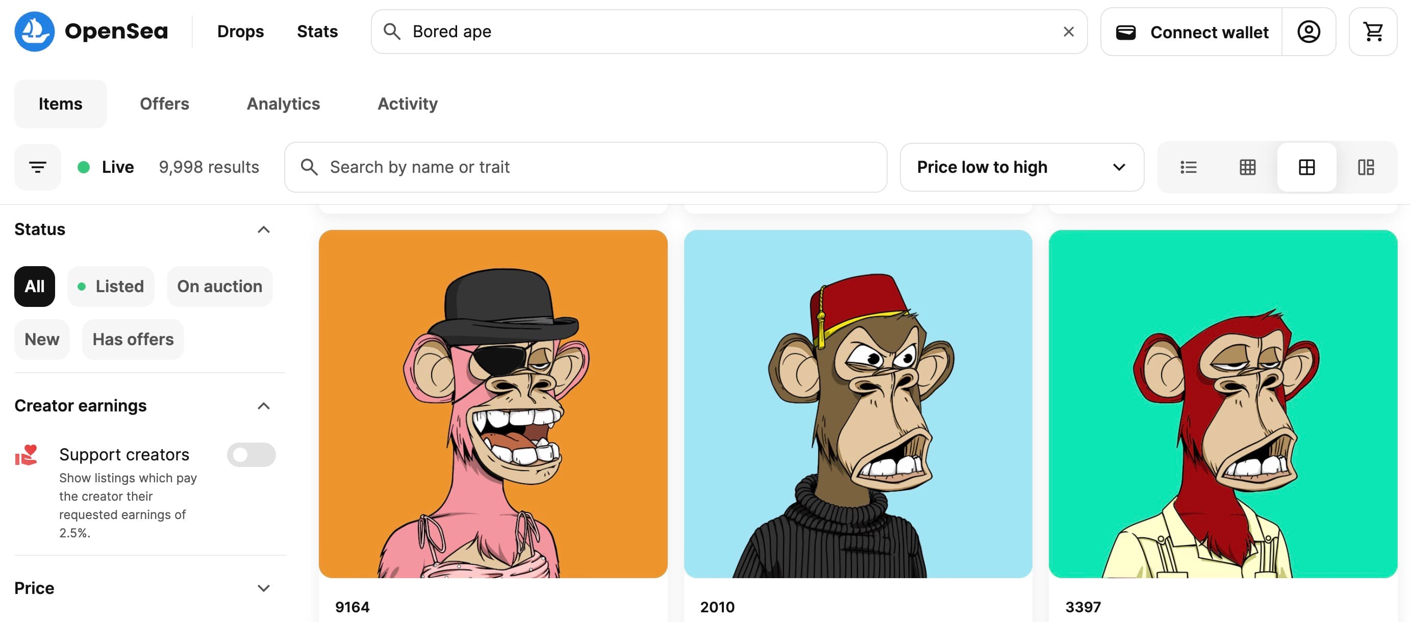 Bored Ape Yacht Club by Yuga Labs