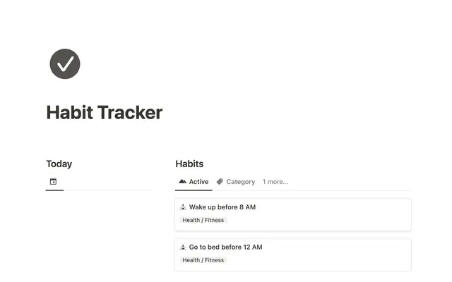Habit Tracker